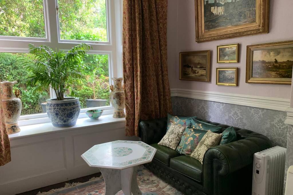 Luxurious Apartment In Historic Mansion - Sleeps 7 Ladock Extérieur photo